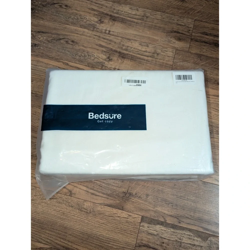 BedSure Duvet Cover Set‎ - White - King 104